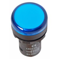 Синий LED индикатор Schrack BZ501212ME 24В AC/DC
