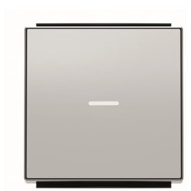 Клавиша выключателя ABB Sky 2CLA850130A1301 8501.3 PL с линзой (серебро)