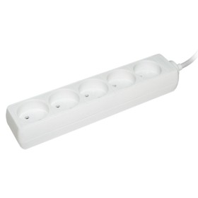 Подовжувач UEC STANDART П5 5 місць 2Р/3 метри 2х0.75мм2 10А/250В