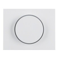 Накладка для поворотного светорегулятора полярная белизна Berker K.1