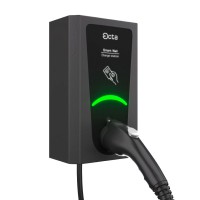 Однофазная зарядная станция для электромобиля Octa Energy SW107-C2 Smart Wall на 7кВт (Type 2)
