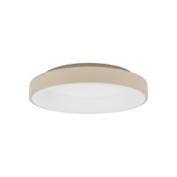 Світильник стельовий Nowodvorski 12365 Nikki Round LED 1x48W 3000K 2700Lm IP20 бежевий