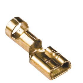 Наконечник быстрого соединения с контактом 6,3X0,8 мм, сечением 1,5-2,5 мм (уп.100 шт).