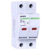 Тримач-роз'єднувач запобіжників NOARK Ex9F 2P 32A 10x38мм (104476)