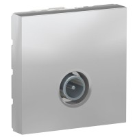 Одинарна TV розетка Schneider Electric NU346230 2М (алюміній)
