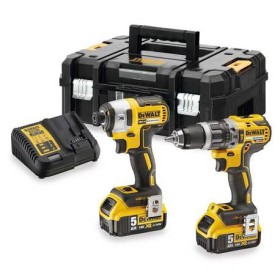 Набор из двух аккумуляторных бесщеточных электроинструментов DeWALT DCK266P2T XR Li-lon 18В 2х5Ач