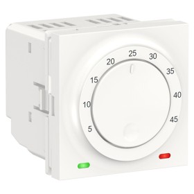 Термостат Schneider Electric NU350318 для теплої підлоги 10А (білий)