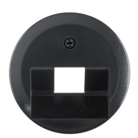 Центральная панель для розетки UAE черная Berker 1930