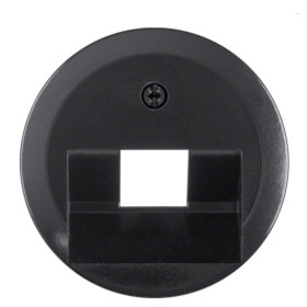 Центральная панель для розетки UAE черная Berker 1930