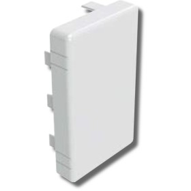 Заглушка 100x40 LAN, колір білий RAL9001