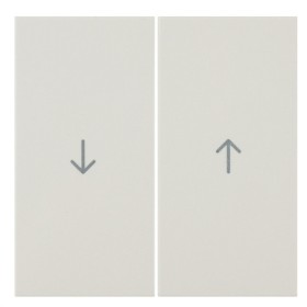 Клавиши для 2-клавишных выключателей со знаком «Стрелки», белая Berker S.1