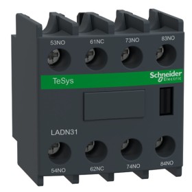 Блок вспомогательных контактов Schneider Electric LADN31 3NO + 1NC