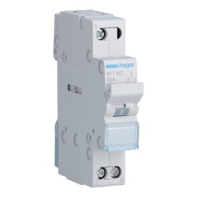Перемикач Hager SFT132 1P 32А/230В 1м I-0-II