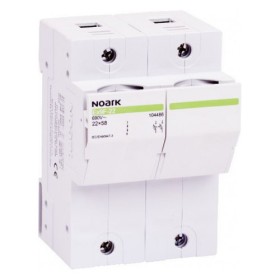 Держатель-разъединитель предохранителей NOARK Ex9F-22 2P 100A 22x58мм (104486)