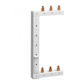 Шина гребенчатая Hager KCL363L 3P 63 А 2-рядная левая