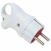 Кутова вилка з вушком FAR F182 з заземленням (7.4.2.86632)