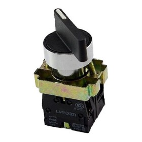 Переключатель TNSy XB2-BJ33 1NO+1NO «I-0-II» длинная рукоядка (TNSy5500270)