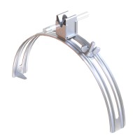 Тримач на півкруглий гребінь даху Leo Lightman з тримачем Niro Ni (304133)