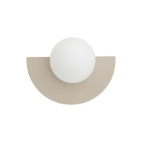 Бра, настенный светильник Nowodvorski 12603 Saturn S G9 1x4W IP20 бежевый