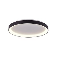 Світильник стельовий Italux PLF-53675-078RC-BK-3KS4K-TRDIMM Vico LED 1x60W 3000K/4000K 5300Lm IP20 чорний