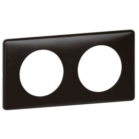 Рамка двойная Legrand Celiane карбон