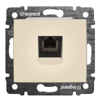 Механізм розетки телефонної RJ-11 Valena слонова кістка (695622)
