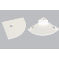 Заглушка с отверстием для профиля LP3030 (LP30306)