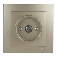 Розетка Nilson Touran золото SAT F-роз'єм ( 24151035 )