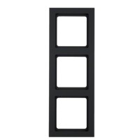 Рамка 3-местная антрацит Berker Q.3