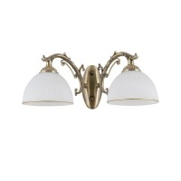 Бра, настенный светильник Italux WL-5122-2 Feneza E27 2x40W IP20 Bronze