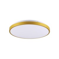Світильник стельовий Goldlux 3318008 Kern LED 1x24W 4000K 2500Lm IP20 золотий
