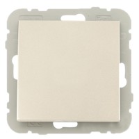 Одноклавішний перехресний вимикач Logus 10АХ 250В (перли)