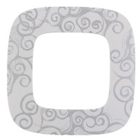 Рамка одноместная Legrand Valena Allure нарцис хром