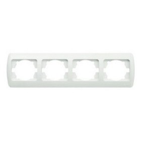 Рамка ELBI ZIRVE Fixline белая 4-я горизонтальная (501-000202-228)