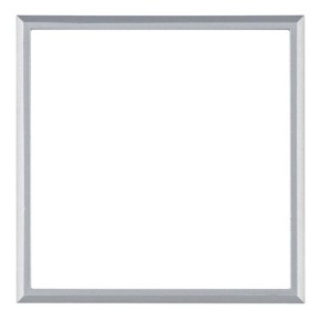 Промежуточная рамка Hager WL5322 Passion (серебристая)