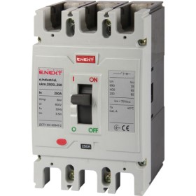 Силовой автоматический выключатель E.Next e.industrial.ukm.250SL.250 3р 250А (i0660004)