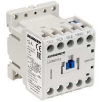 Контактор Schrack LZDM1213 Cubico Mini 230В AC 1НO 5,5 кВт 12А 3Р