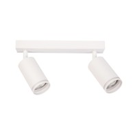 Світильник поворотний, спот Goldlux 322289 Paris GU10 2x10W IP20 Білий