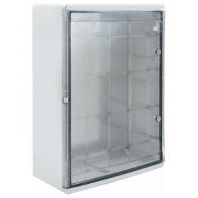 Ударопрочный шкаф ADAL PANO MD9029 500х700х250мм ABS с монтажной панелью и прозрачной дверцей IP65
