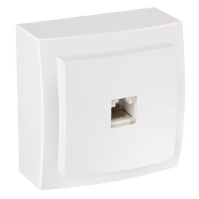 Розетка Nilson Themis біла комп'ютерна CAT5e RJ45 ( 26111044 )