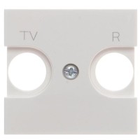 TV+R накладка ABB Zenit N2250.8 BL 2М (біла)