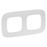 Рамка двухместная Legrand Valena Allure белая