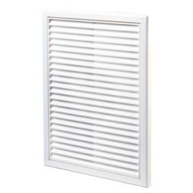 Решітка Vents МВ 160с біла 221х299