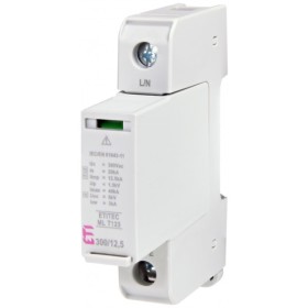 Обмежувач перенапруги ETITEC ML T123 300/12,5 1+0 1p TNC (2440661)