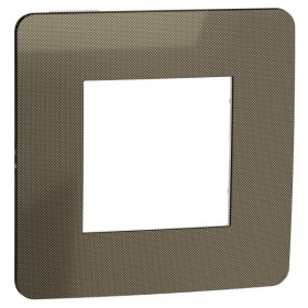 Однопостова рамка Schneider Electric NU280250 (бронза/біла)