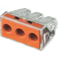 Клемма на 3 провода WAGO 773-173 2,5-6,0 мм2 41А