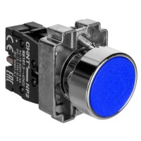 Кнопка Chint NP2-BA61 1NO IP40 синяя (573892)