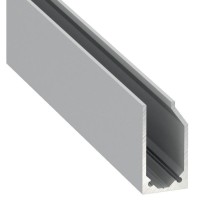 Профиль для светодиодной ленты Lumines I6 серебро