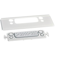 Накладка с фланцем Hager Vega VZ041VB IP41 для щитов