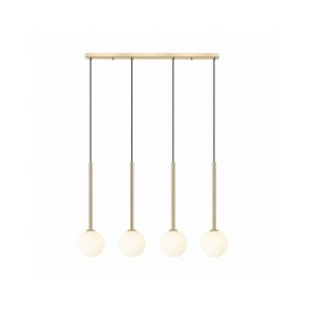 Підвісний світильник, люстра Zuma Line P0574-04D-F7AA Arcturus G9 4x4W IP20 Золотий